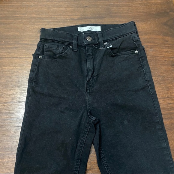 Topshop High-waisted Black Jamie Skinny Jeans - Picture 7 of 7